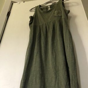 Woolrich cotton green dress